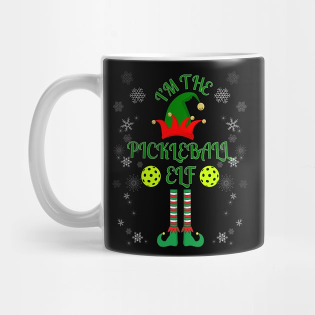 I'M The Pickleball Elf by Luvv Designs